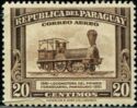Locomotive of the first paraguayan train