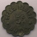 5 Centimes (Paris (Seine) – Bellevilloise - Boyer. No date)