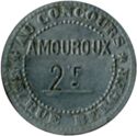 2 Francs (Paris (Seine) – Au Concours - Amouroux. No date)