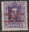 King Alfonso XIII overprinted