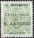 On stamps of Mozambique. D. Luis I and D. Carlos I with surc