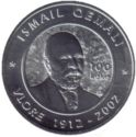 100 Lekë (90th Anniv. of Independence - 1st Ismail Qemaili of National Assembly)