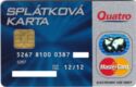 Splátková Karta - Quatro