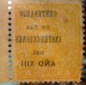 Overprint "CENTENARIO DE LAS INSTRUCCIONES DEL AŃO XIII"
