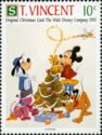 Original Christmas Card the Walt Disney Company 1982
