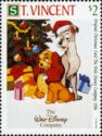 Original Christmas Card the Walt Disney Company 1986