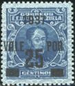 Simón Bolívar - overprinted