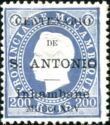 Overprint on Mocambique stamp
