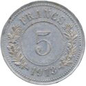 5 Francs / Colegio de San Bernardo - España