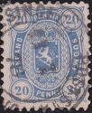 Coat of Arms 1875 - Four figured Issue, Senate Printing