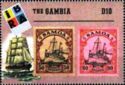 Friedrich August Ship, Samoa Stamps