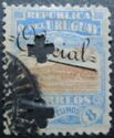 Harbour of Montevideo overprinted