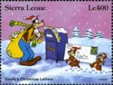 Goofy's Christmas Letters - Goofy with Chip ´n´ Dale