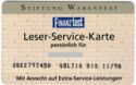 Finanztest - Leser-Service-Karte - Stiftung Warentest