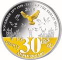 1 Dollar (Fall of Berlin Wall 30th Anniversary - Dove)