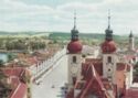 Telč. View from Church Tower