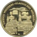 100 Euro (City Weimar - UNESCO Heritage)