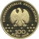 100 Euro (City Weimar - UNESCO Heritage)