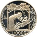 10,000 Lire (Guarigione del Paralitico)
