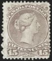 Queen Victoria (1819-1901) - Pale Reddish Purple Watermarked