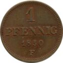 1 Pfennig (G or F)