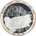 1 Dollar (XIX winter Olympic Games, Salt Lake City 2002 - Bobsleigh)