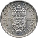 1 Shilling (Arms of England - w/o BRITT OMN)
