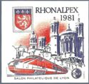 Rhonalpex Philatelic Show Lyon