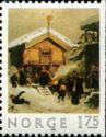 Norwegian Christmas customs, Adolph Tidemand (1846)