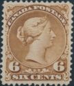 Queen Victoria (1819-1901) - yellow brown