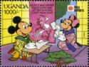 Mickey & Minnie Enjoy Card and Letter Writing Every New Year