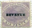 Duck-billed Platypus Overprinted REVENUE