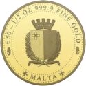 50 Euro (Melita - national personification of Malta)