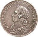 ½ Crown (Oliver Cromwell)