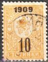 Overprint "1909"