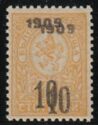 Overprint "1909"