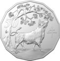 50 Cents (Tetra-decagon - Year of the Ox 牛)