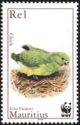 Mauritius Echo Parakeet (Psittacula echo)