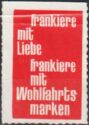 Welfare Love. Frankiere mit Liebe.