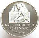10 Euro (225th Birthday of Karl Friedrich Schinkel)