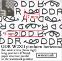 Official Stamps for Administration Post A (ZKD) (I)