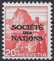 Castagnola Church & San Salvatore Massive (SDN overprint)