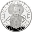 2 Pounds (The Queens Beasts X/X - The Griffin of Edward III)