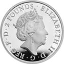 2 Pounds (The Queens Beasts X/X - The Griffin of Edward III)
