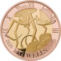 2 Pounds (H.G. Wells - Gold)