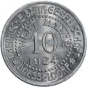 10 Pfennig (Rheinische Bahn-Gesellschaft)