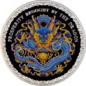 5 Dollars (Year of the Dragon - Blue dragon)