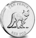 10 Pence (British Isles Wildlife - Woodland Mammals - Red Fox)