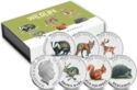 10 Pence (British Isles Wildlife - Woodland Mammals - Red Squirrel Coloured)