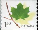 Green Maple Leaf on Twig - Definitive